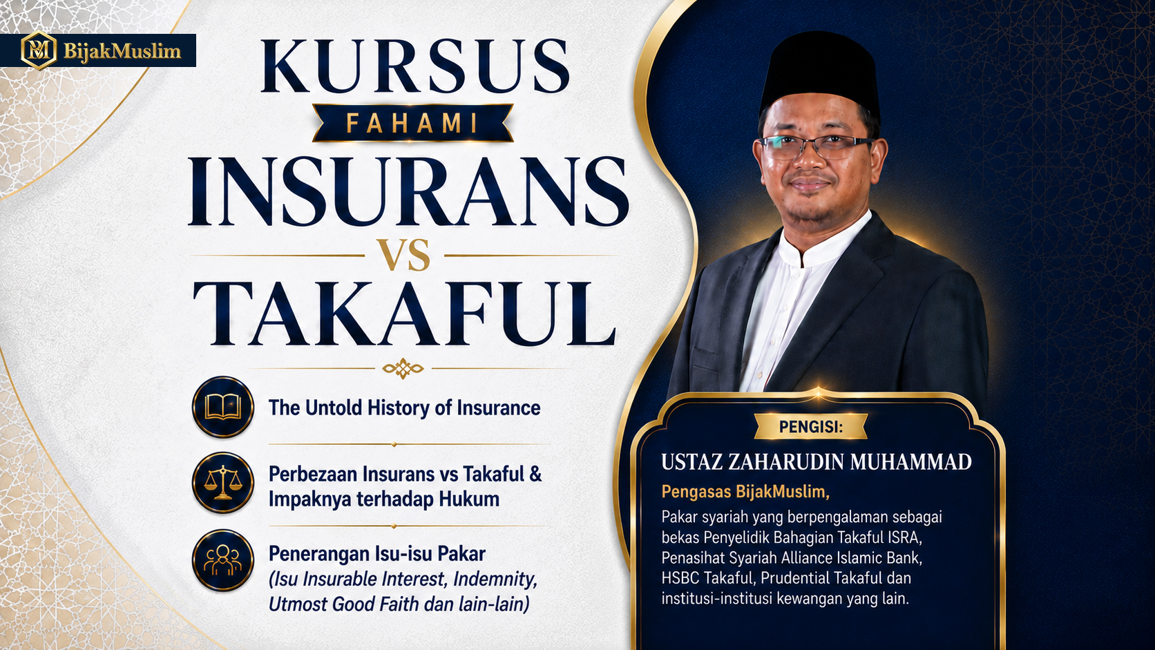 Kursus Fahami Insurans & Takaful